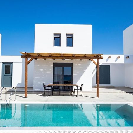 Cato Agro 3, Seafront Villa With Private Pool Afiártisz Kültér fotó