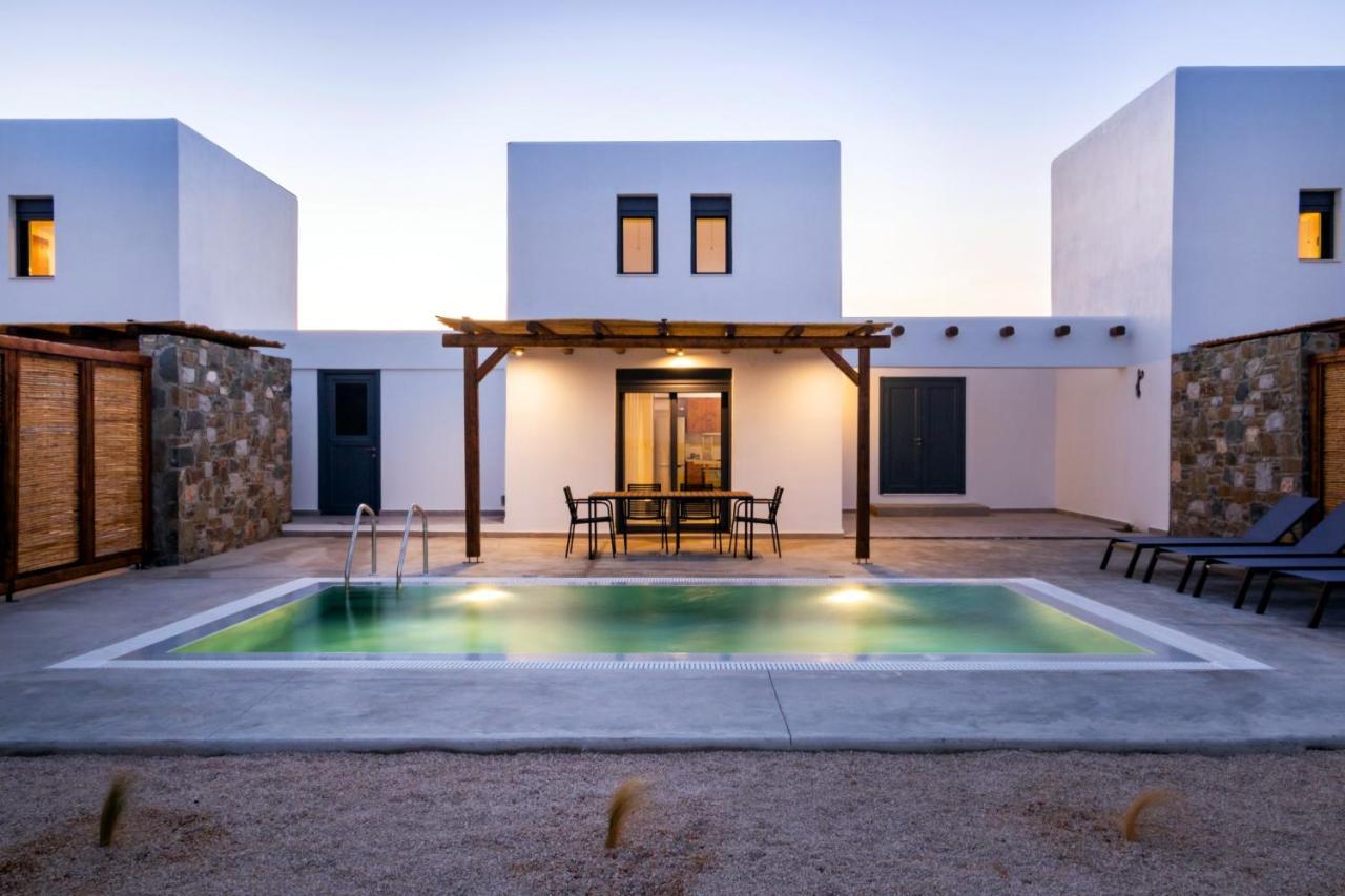 Cato Agro 3, Seafront Villa With Private Pool Afiártisz Kültér fotó