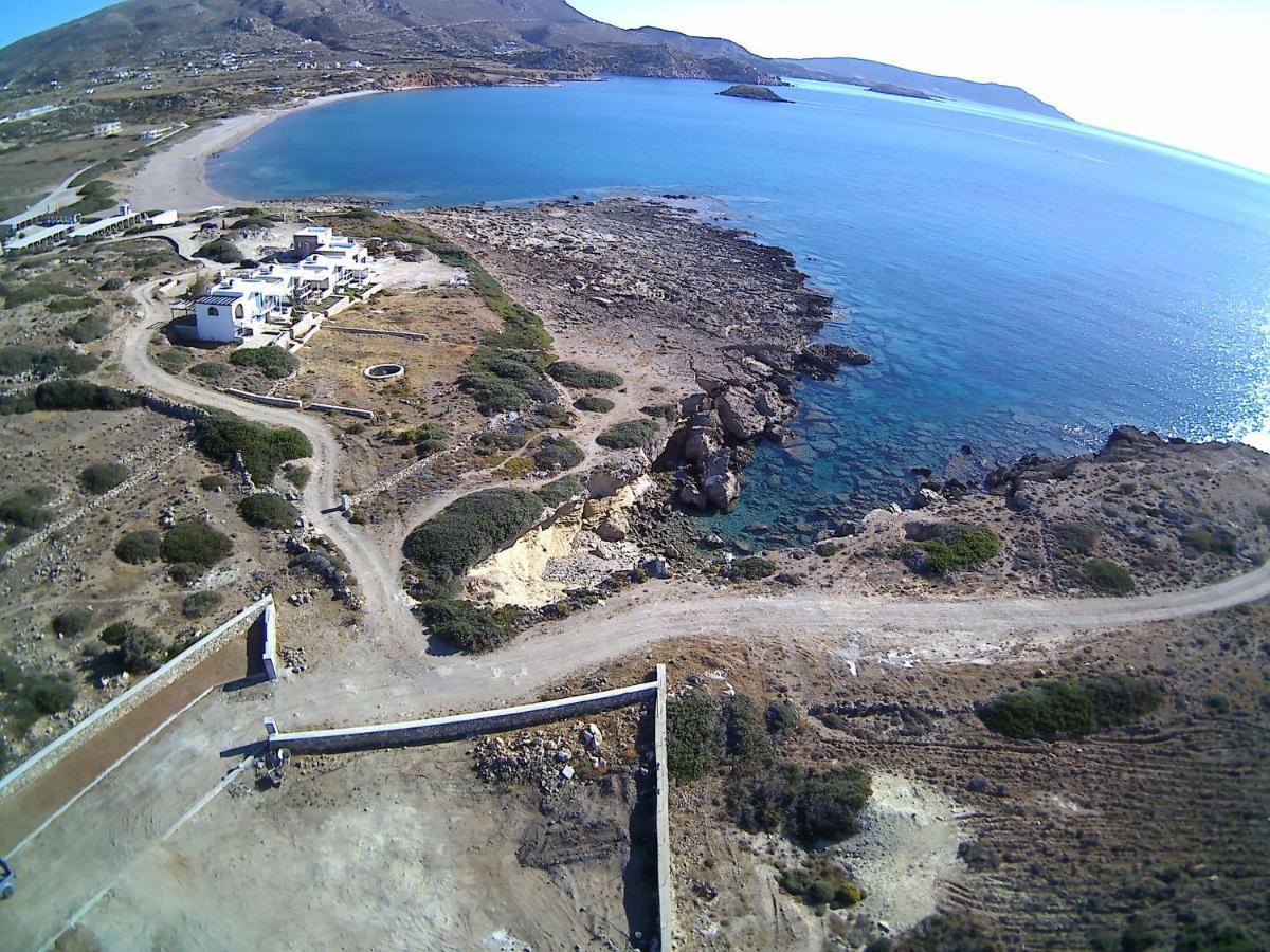 Cato Agro 3, Seafront Villa With Private Pool Afiártisz Kültér fotó